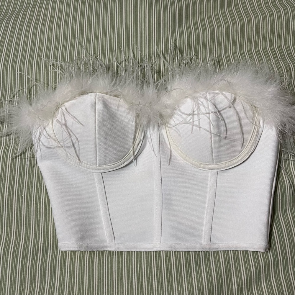 Revolve superdown Ramona bustier top